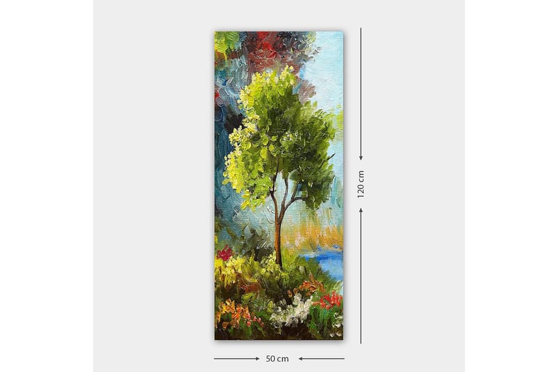 Canvasbilde DKY Floral & Botanical Flerfarget - 50x120 cm - Innredning - Bilder & kunst - Lerretsbilder