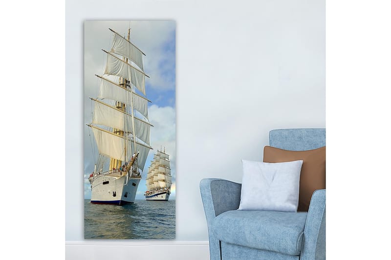 Canvasbilde DKY Transportation Flerfarget - 50x120 cm - Innredning - Bilder & kunst - Lerretsbilder