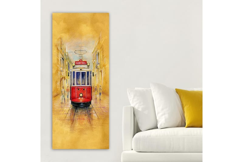 Canvasbilde DKY Transportation Flerfarget - 50x120 cm - Innredning - Bilder & kunst - Lerretsbilder