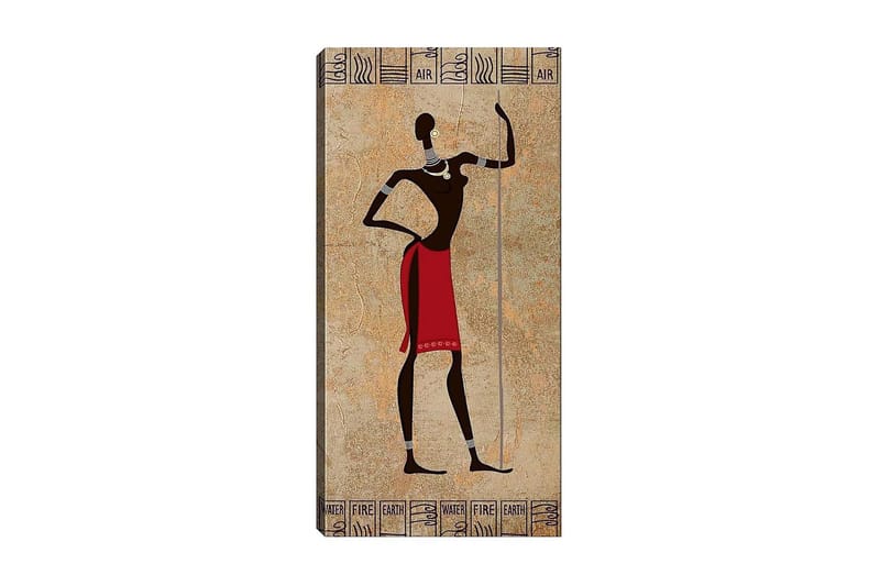 Canvasbilde DKY World Cultures Flerfarget - 50x120 cm - Innredning - Bilder & kunst - Lerretsbilder