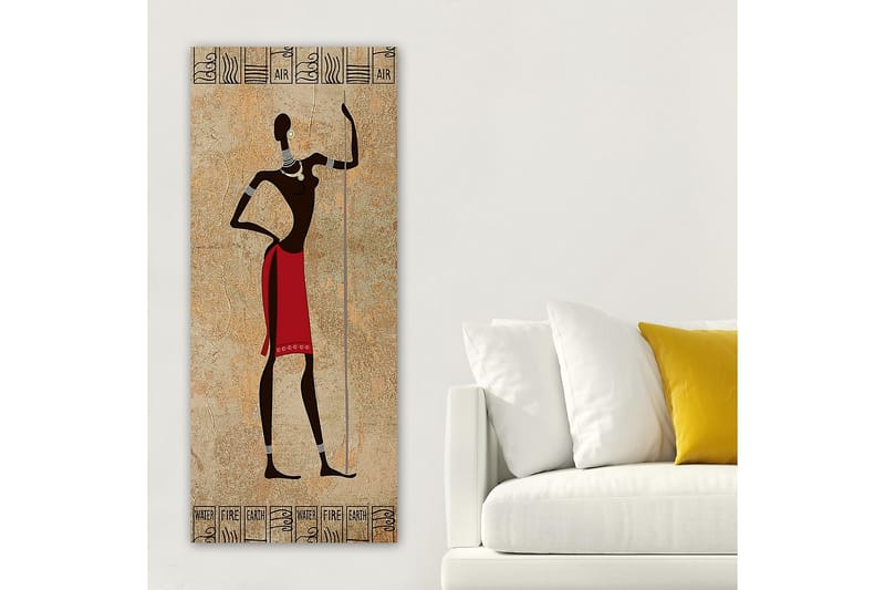 Canvasbilde DKY World Cultures Flerfarget - 50x120 cm - Innredning - Bilder & kunst - Lerretsbilder