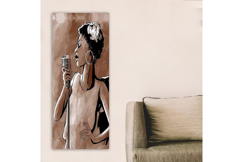 Canvasbilde DKY People Flerfarget - 50x120 cm - Innredning - Bilder & kunst - Lerretsbilder