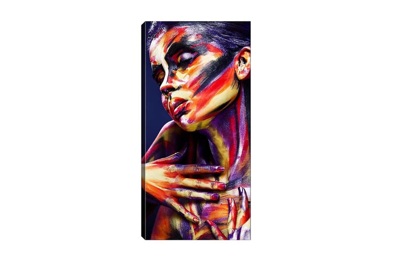 Canvasbilde DKY People Flerfarget - 50x120 cm - Innredning - Bilder & kunst - Lerretsbilder