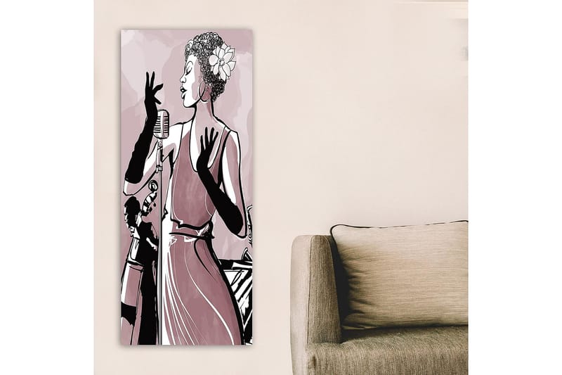 Canvasbilde DKY People Flerfarget - 50x120 cm - Innredning - Bilder & kunst - Lerretsbilder