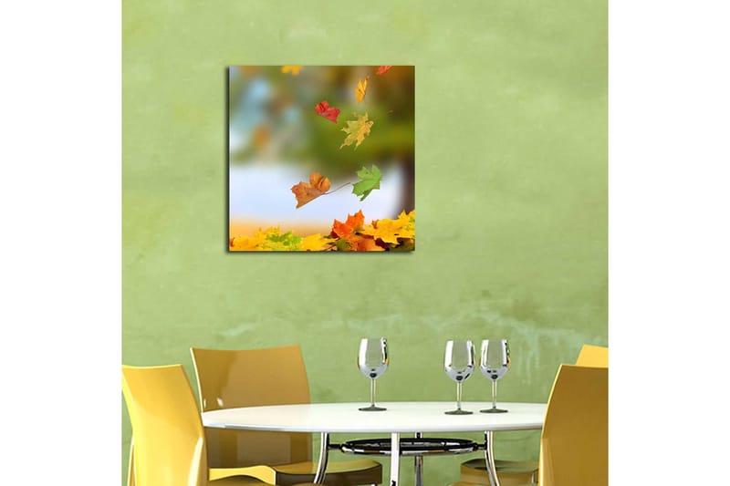 Canvasbilde Flerfarget - 44x54 cm - Innredning - Bilder & kunst - Lerretsbilder