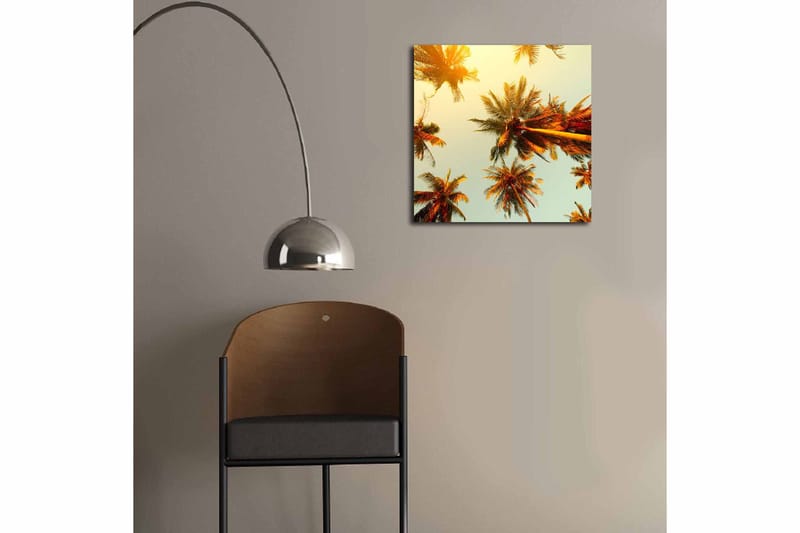 Canvasbilde Floral Flerfarget - 44x54 cm - Innredning - Bilder & kunst - Lerretsbilder