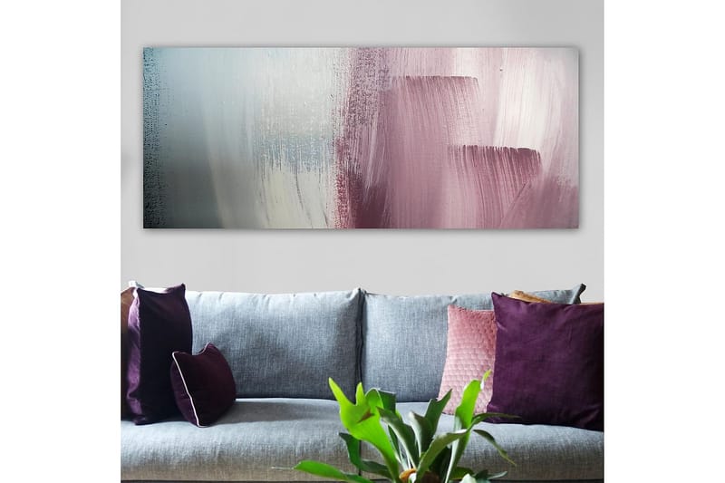 Canvasbilde YTY Abstract & Fractals Flerfarget - 120x50 cm - Innredning - Bilder & kunst - Lerretsbilder