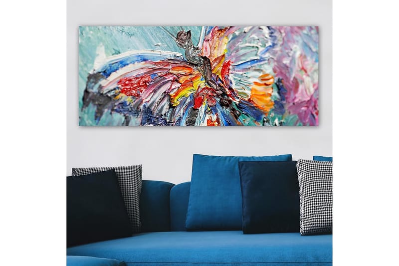 Canvasbilde YTY Animals Flerfarget - 120x50 cm - Innredning - Bilder & kunst - Lerretsbilder