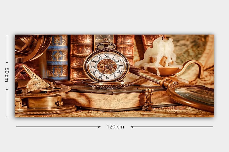 Canvasbilde YTY Entertainment Flerfarget - 120x50 cm - Innredning - Bilder & kunst - Lerretsbilder