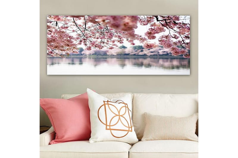 Canvasbilde YTY Floral & Botanical Flerfarget - 120x50 cm - Innredning - Bilder & kunst - Lerretsbilder