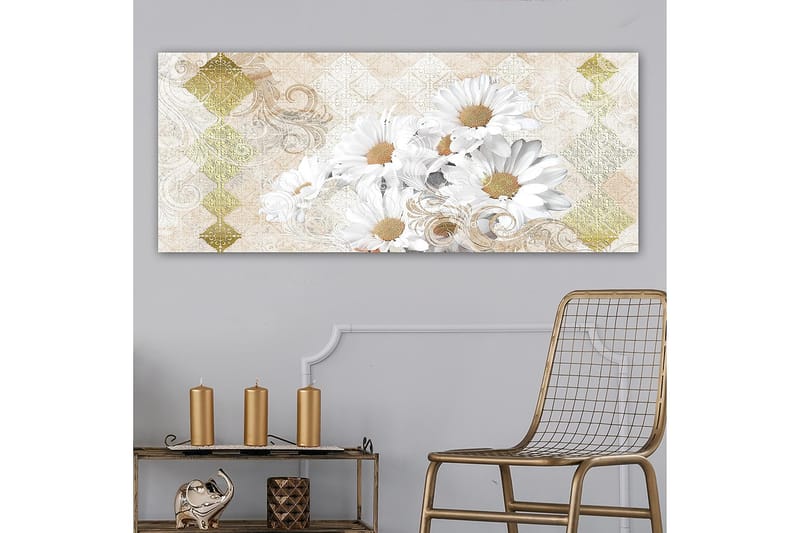 Canvasbilde YTY Floral & Botanical Flerfarget - 120x50 cm - Innredning - Bilder & kunst - Lerretsbilder