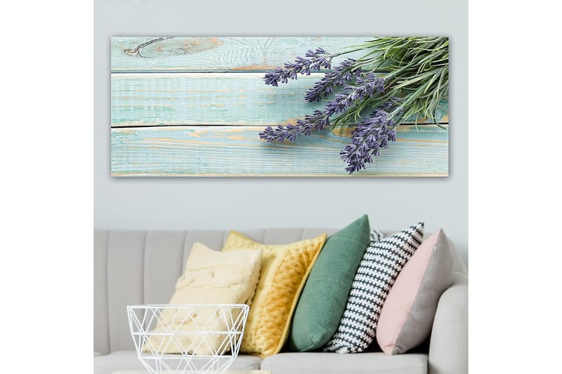 Canvasbilde YTY Floral & Botanical Flerfarget - 120x50 cm - Innredning - Bilder & kunst - Lerretsbilder