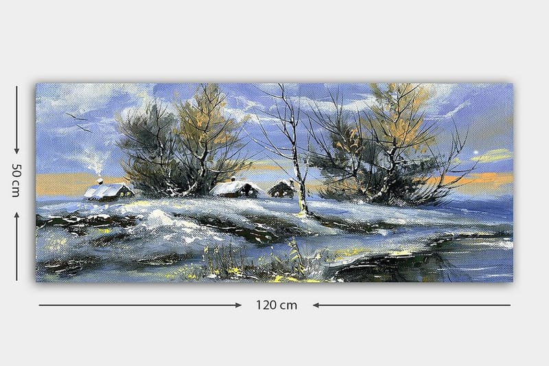 Canvasbilde YTY Landscape & Nature Flerfarget - 120x50 cm - Innredning - Bilder & kunst - Lerretsbilder