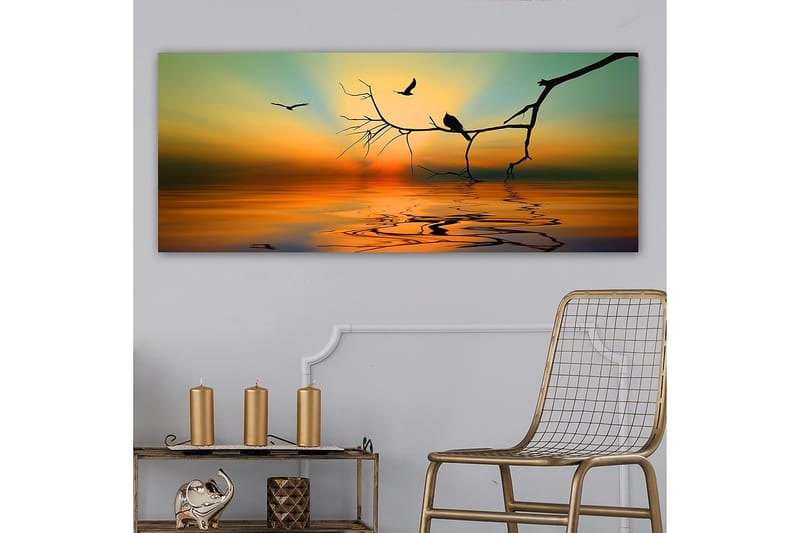 Canvasbilde YTY Landscape & Nature Flerfarget - 120x50 cm - Innredning - Bilder & kunst - Lerretsbilder