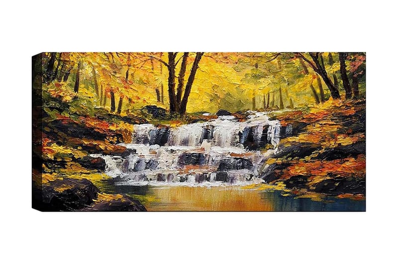 Canvasbilde YTY Landscape & Nature Flerfarget - 120x50 cm - Innredning - Bilder & kunst - Lerretsbilder