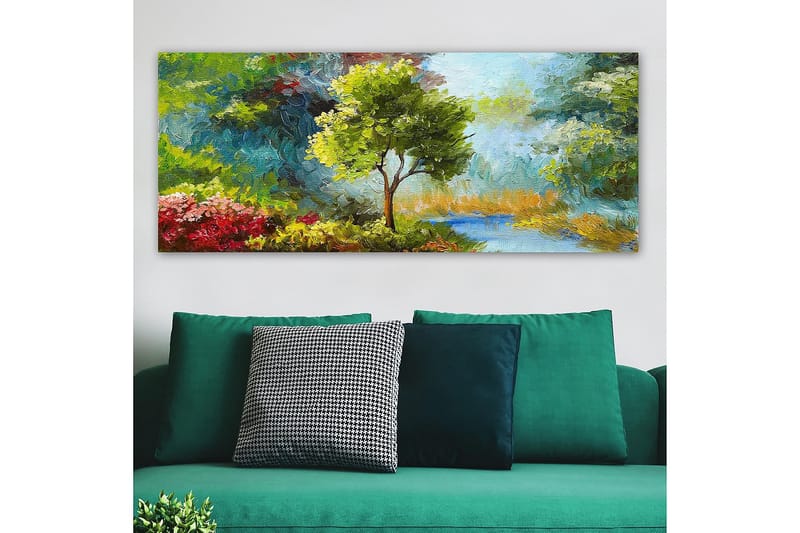 Canvasbilde YTY Landscape & Nature Flerfarget - 120x50 cm - Innredning - Bilder & kunst - Lerretsbilder