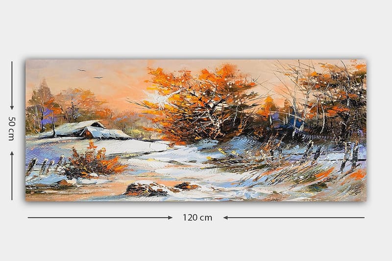 Canvasbilde YTY Landscape & Nature Flerfarget - 120x50 cm - Innredning - Bilder & kunst - Lerretsbilder