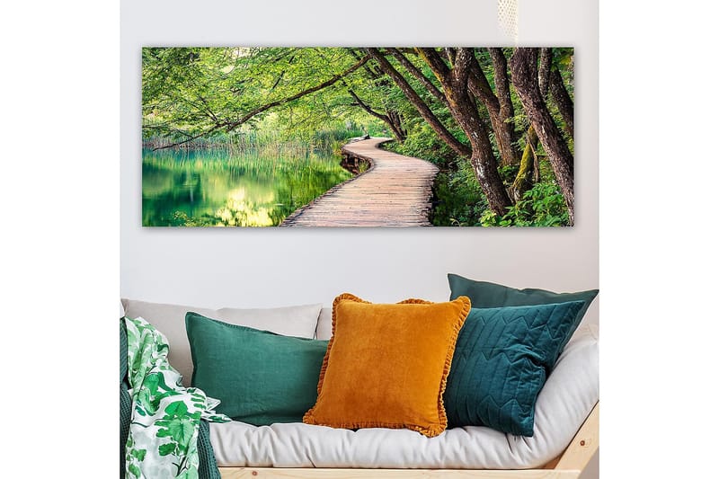 Canvasbilde YTY Landscape & Nature Flerfarget - 120x50 cm - Innredning - Bilder & kunst - Lerretsbilder