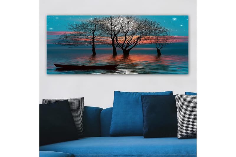 Canvasbilde YTY Landscape & Nature Flerfarget - 120x50 cm - Innredning - Bilder & kunst - Lerretsbilder