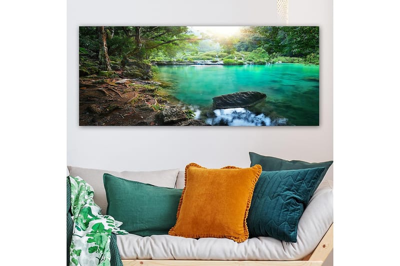 Canvasbilde YTY Landscape & Nature Flerfarget - 120x50 cm - Innredning - Bilder & kunst - Lerretsbilder