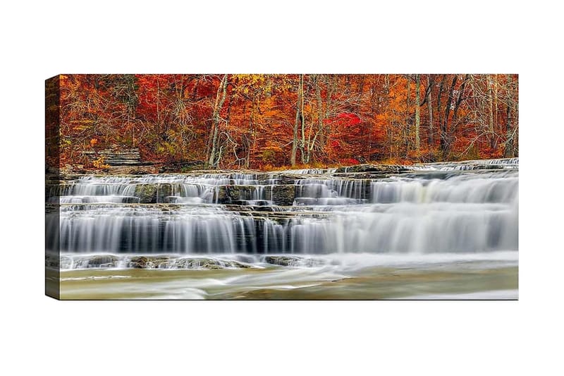 Canvasbilde YTY Landscape & Nature Flerfarget - 120x50 cm - Innredning - Bilder & kunst - Lerretsbilder