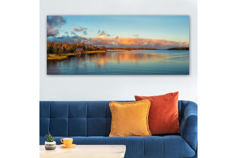 Canvasbilde YTY Landscape & Nature Flerfarget - 120x50 cm - Innredning - Bilder & kunst - Lerretsbilder