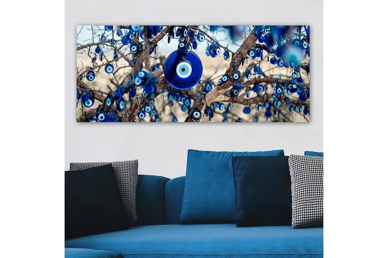 Canvasbilde YTY World Cultures Flerfarget - 120x50 cm - Innredning - Bilder & kunst - Lerretsbilder