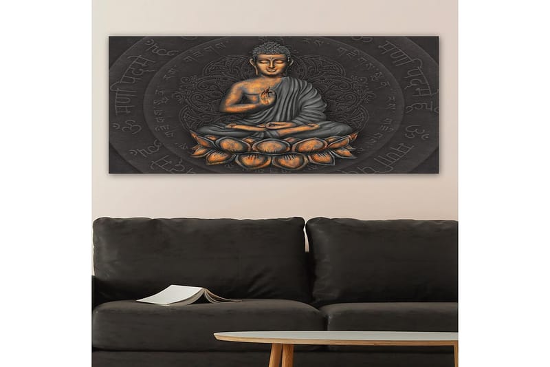 Canvasbilde YTY World Cultures Flerfarget - 120x50 cm - Innredning - Bilder & kunst - Lerretsbilder