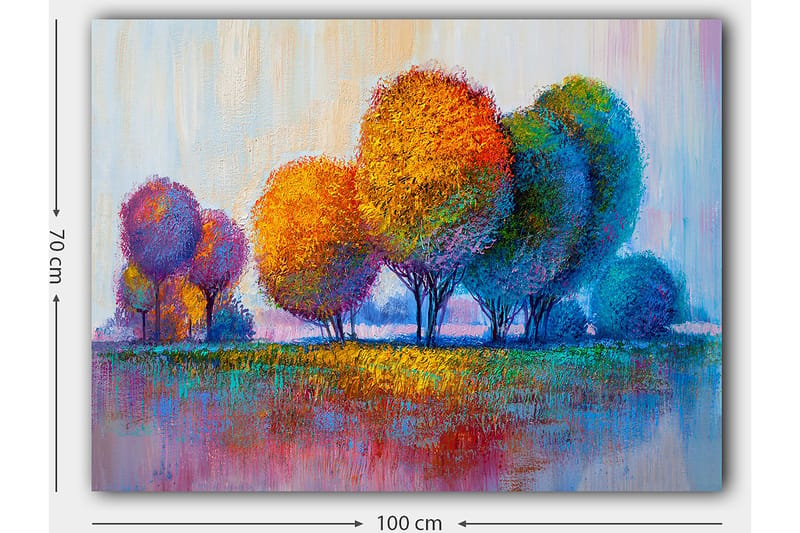 Decorative Canvas Painting 70x100 - Innredning - Bilder & kunst - Lerretsbilder