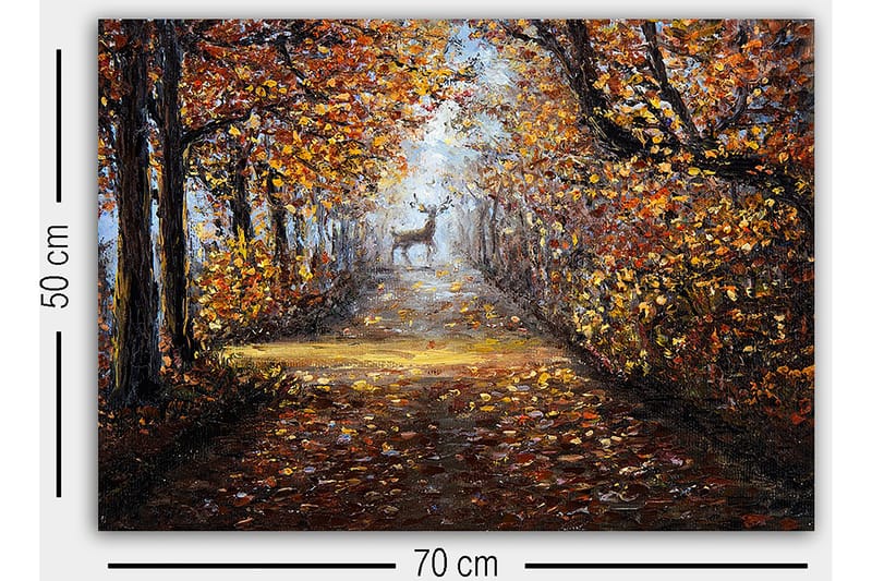 Decorative Canvas Painting 50x70 - Innredning - Bilder & kunst - Lerretsbilder