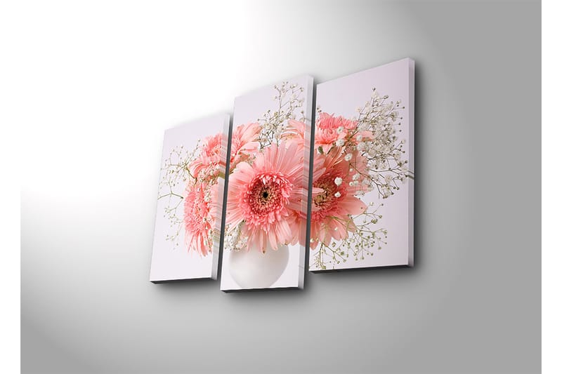 Decorative Canvas Painting (3 Pieces) 45x20 - Innredning - Bilder & kunst - Lerretsbilder