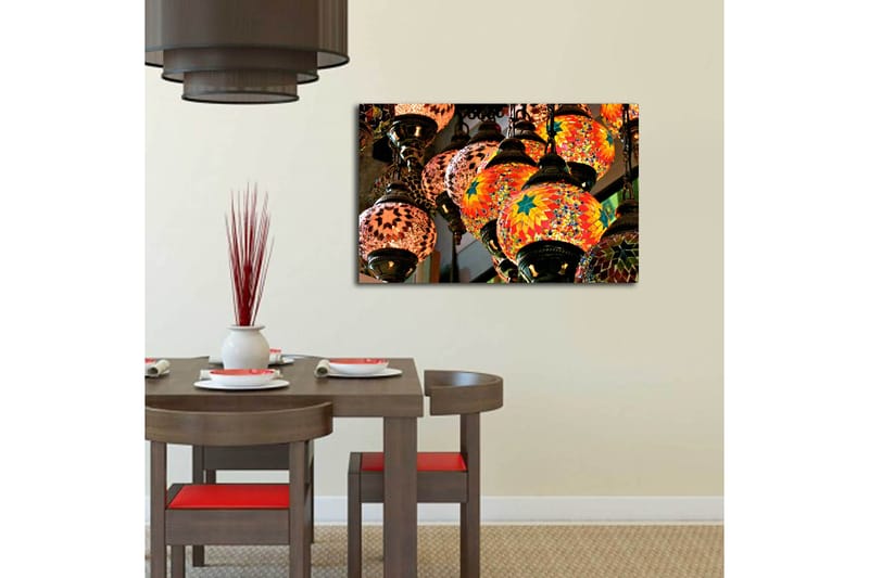 Dekorativ Canvasbilde 45x70 cm - Flerfarget - Innredning - Bilder & kunst - Lerretsbilder