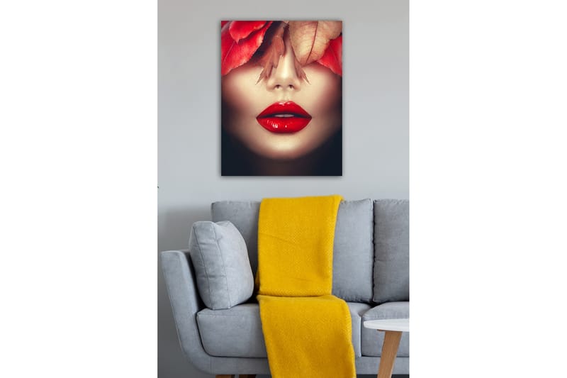 Dekorativ Canvasbilde 50x70 cm - Flerfarget - Innredning - Bilder & kunst - Lerretsbilder