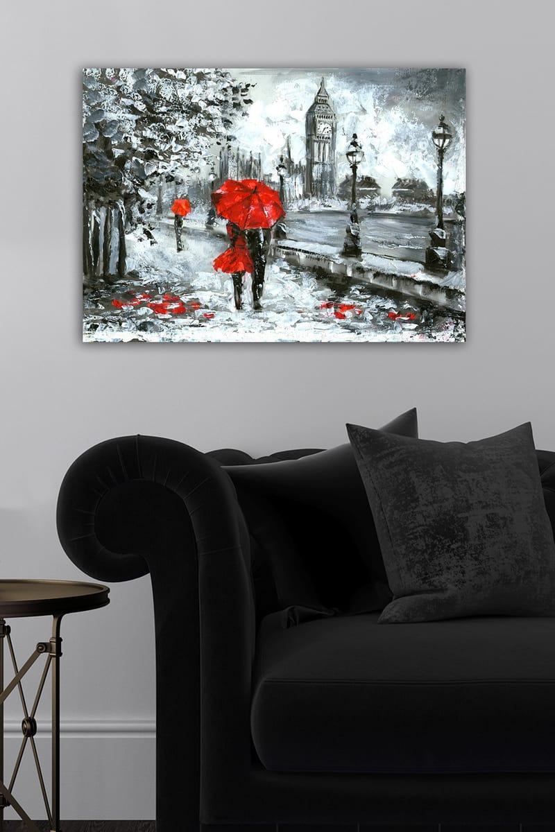 Dekorativ Canvasbilde 50x70 cm - Flerfarget - Innredning - Bilder & kunst - Lerretsbilder