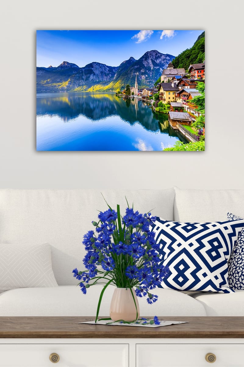 Dekorativ Canvasbilde 50x70 cm - Flerfarget - Innredning - Bilder & kunst - Lerretsbilder