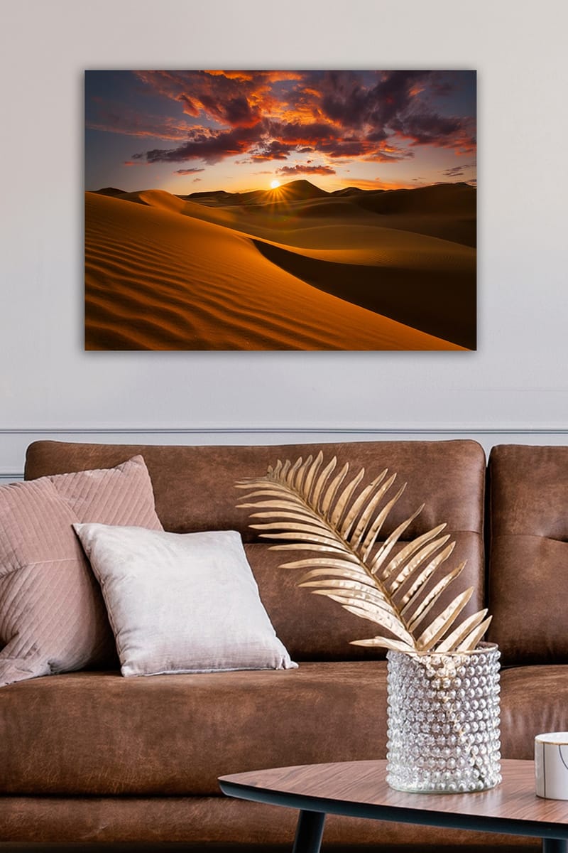 Dekorativ Canvasbilde 50x70 cm - Flerfarget - Innredning - Bilder & kunst - Lerretsbilder