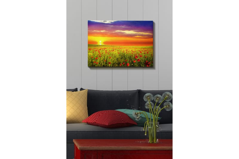 Dekorativ Canvasbilde 50x70 cm - Flerfarget - Innredning - Bilder & kunst - Lerretsbilder