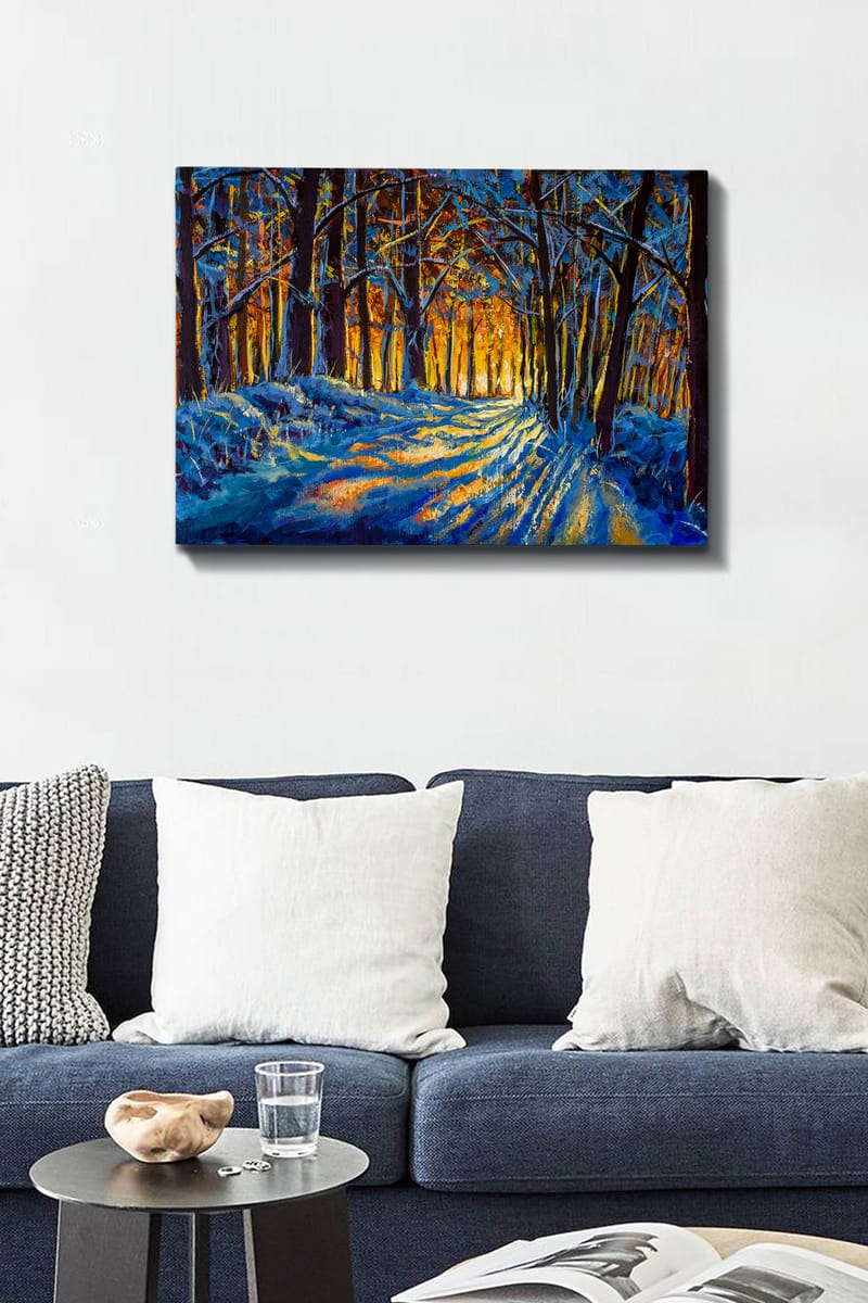 Dekorativ Canvasbilde 50x70 cm - Flerfarget - Innredning - Bilder & kunst - Lerretsbilder