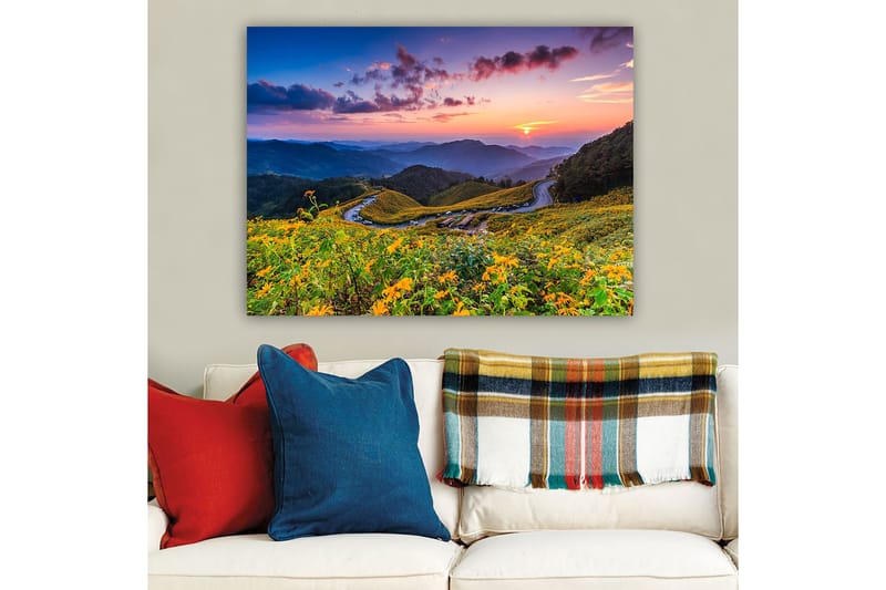 Dekorativ Canvasbilde 70x100 cm - Flerfarget - Innredning - Bilder & kunst - Lerretsbilder