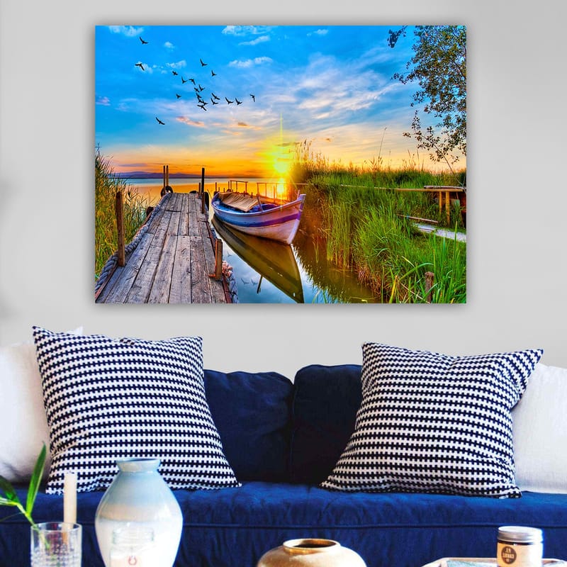 Dekorativ Canvasbilde 70x100 cm - Flerfarget - Innredning - Bilder & kunst - Lerretsbilder