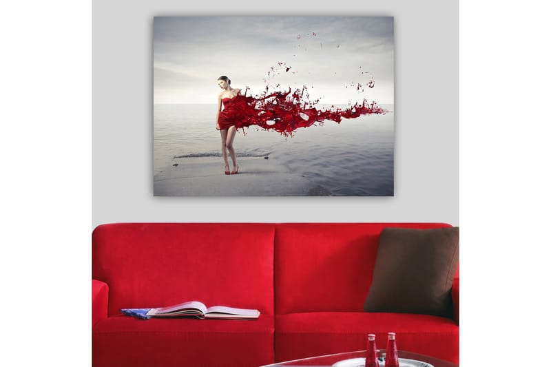 Dekorativ Canvasbilde 70x100 cm - Flerfarget - Innredning - Bilder & kunst - Lerretsbilder