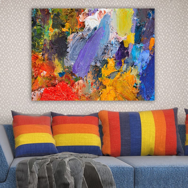 Dekorativ Canvasbilde 70x100 cm - Flerfarget - Innredning - Bilder & kunst - Lerretsbilder