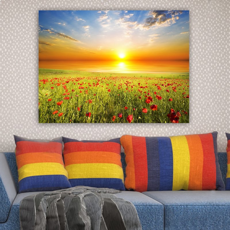 Dekorativ Canvasbilde 70x100 cm - Flerfarget - Innredning - Bilder & kunst - Lerretsbilder