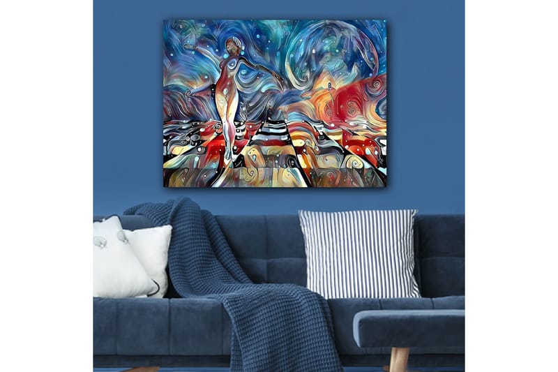 Dekorativ Canvasbilde 70x100 cm - Flerfarget - Innredning - Bilder & kunst - Lerretsbilder