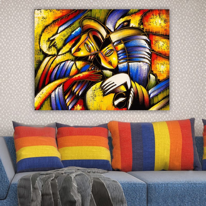 Dekorativ Canvasbilde 70x100 cm - Flerfarget - Innredning - Bilder & kunst - Lerretsbilder