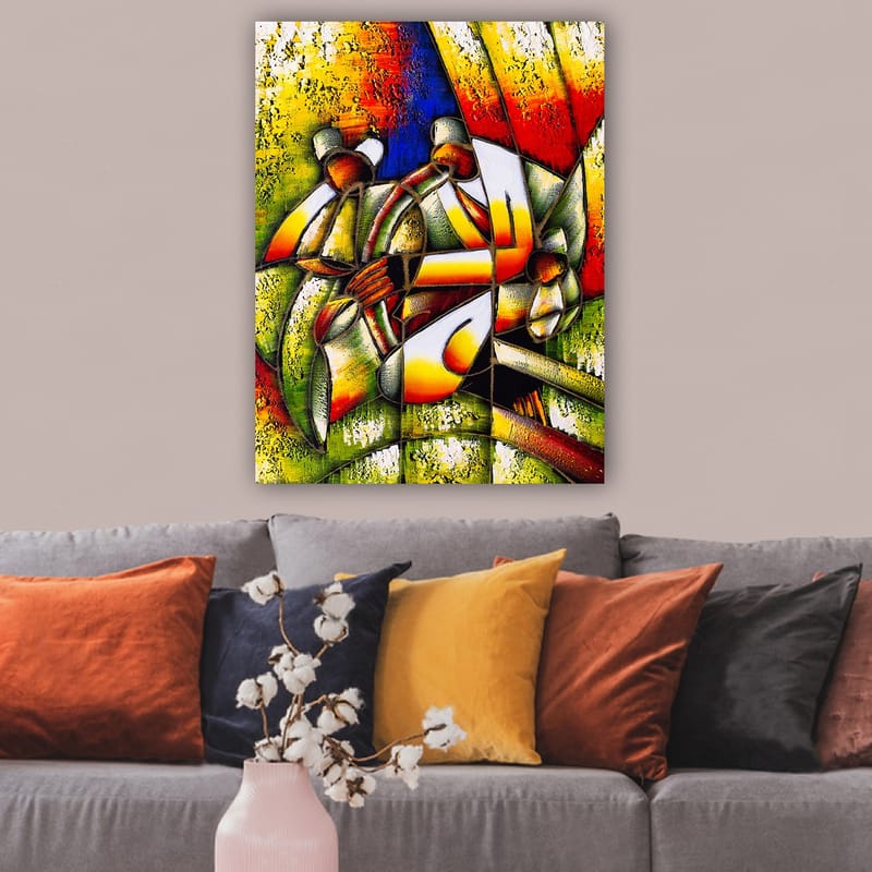 Dekorativ Canvasbilde 70x100 cm - Flerfarget - Innredning - Bilder & kunst - Lerretsbilder