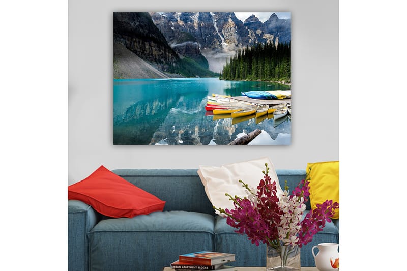 Dekorativ Canvasbilde 70x100 cm - Flerfarget - Innredning - Bilder & kunst - Lerretsbilder