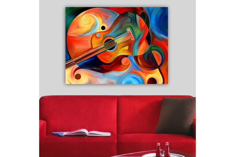 Dekorativ Canvasbilde 70x100 cm - Flerfarget - Innredning - Bilder & kunst - Lerretsbilder