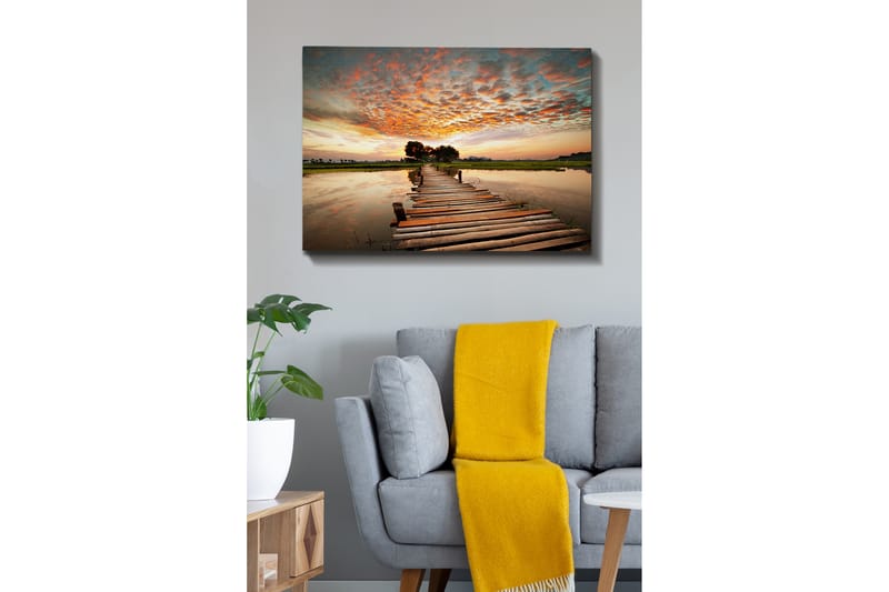 Dekorativ Canvasbilde 70x100 cm - Flerfarget - Innredning - Bilder & kunst - Lerretsbilder