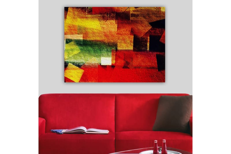 Dekorativ Canvasbilde 70x100 cm - Flerfarget - Innredning - Bilder & kunst - Lerretsbilder